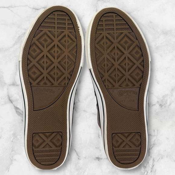 Kids Converse All Star glitter sneakers size 4 - Picture 6 of 7